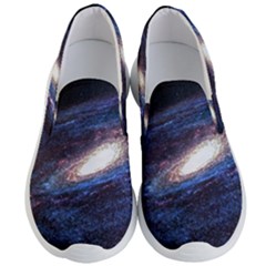 Space Cosmos Galaxy Stars Black Hole Universe Men s Lightweight Slip Ons by Pakemis