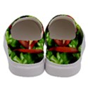 Hamburger Cheeseburger Burger 3d Render Snack Men s Canvas Slip Ons View4