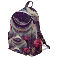 Astronaut Universe Planting Flowers Cosmos Art The Plain Backpack