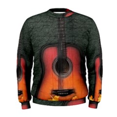 Guitar Ropes Music Instrument Sound Melody Men s Sweatshirt by Pakemis