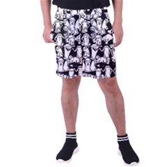 Graffiti Spray Can Characters Seamless Pattern Men s Pocket Shorts