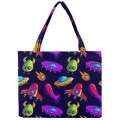 Space Pattern Mini Tote Bag by Pakemis