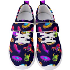 Space Pattern Men s Velcro Strap Shoes by Pakemis