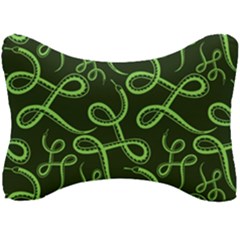 Snakes Seamless Pattern Seat Head Rest Cushion