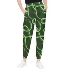 Snakes Seamless Pattern Tapered Pants
