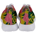 Pink Flower Seamless Pattern Men s Lightweight Sports Shoes View4