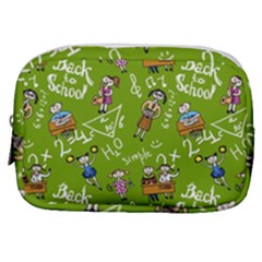 Seamless Pattern With Kids Make Up Pouch (small) by Pakemis