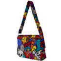 Graffiti Characters Seamless Pattern Full Print Messenger Bag (S) View2