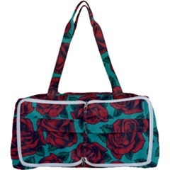 Vintage Floral Colorful Seamless Pattern Multi Function Bag