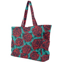 Vintage Floral Colorful Seamless Pattern Simple Shoulder Bag by Pakemis