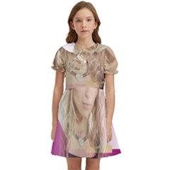 Beauty Kids  Bow Tie Puff Sleeve Dress by Sparkle