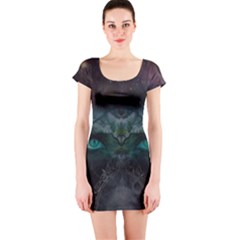 Vampire s Short Sleeve Bodycon Dress