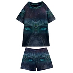 Vampire s Kids  Swim Tee And Shorts Set by Sparkle