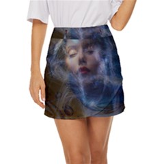 Mercurybeauy Mini Front Wrap Skirt