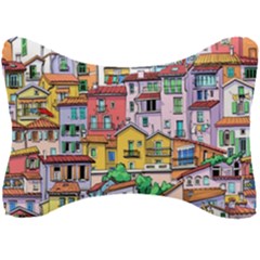 Menton Old Town France Seat Head Rest Cushion