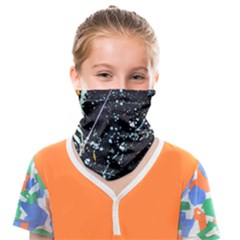 Abstract Colorful Texture Face Covering Bandana (kids)