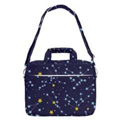 Seamless Pattern With Cartoon Zodiac Constellations Starry Sky Macbook Pro 13  Shoulder Laptop Bag  by Pakemis