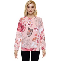 Beautiful-seamless-spring-pattern-with-roses-peony-orchid-succulents Hidden Pocket Sweatshirt by Pakemis