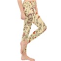 Seamless-pattern-with-different-flowers Lightweight Velour Classic Yoga Leggings View4