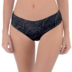 Damask-seamless-pattern Reversible Classic Bikini Bottoms by Pakemis