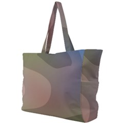 The Land 181 - Abstract Art Simple Shoulder Bag