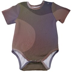 The Land 181 - Abstract Art Baby Short Sleeve Onesie Bodysuit by KorokStudios