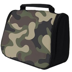 Camouflage Pattern Background Full Print Travel Pouch (big) by artworkshop