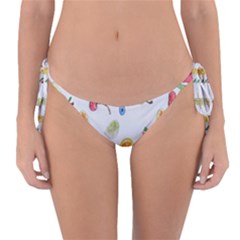 Fruit Summer Vitamin Watercolor Reversible Bikini Bottom by artworkshop