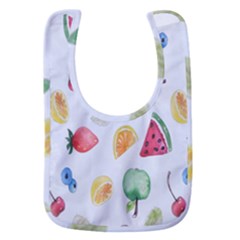 Fruit Summer Vitamin Watercolor Baby Bib by artworkshop