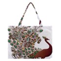 Peacock Graceful Bird Animal Medium Tote Bag View1