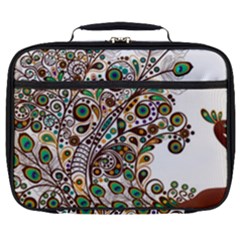 Peacock Graceful Bird Animal Full Print Lunch Bag by artworkshop