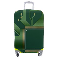 Technology Board Trace Digital Luggage Cover (medium) by artworkshop