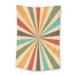 Vintage Abstract Background Small Tapestry