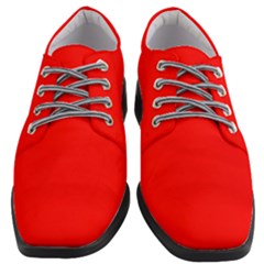Color Red Women Heeled Oxford Shoes by Kultjers