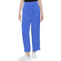 Color Royal Blue Women s Pants  by Kultjers