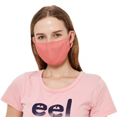 Color Salmon Crease Cloth Face Mask (adult) by Kultjers