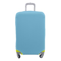 Color Sky Blue Luggage Cover (small) by Kultjers