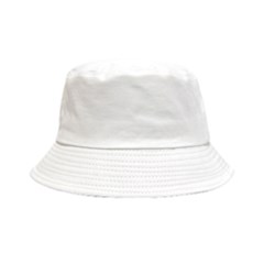 Color White Inside Out Bucket Hat