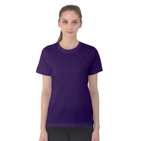 Color Russian Violet Women s Cotton Tee by Kultjers