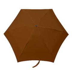 Color Saddle Brown Mini Folding Umbrellas by Kultjers