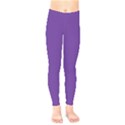 Color Rebecca Purple Kids  Leggings View1