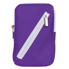 Color Rebecca Purple Belt Pouch Bag (small) by Kultjers