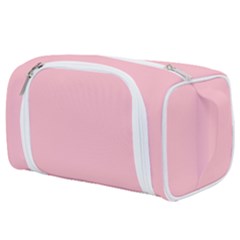 Color Pink Toiletries Pouch by Kultjers