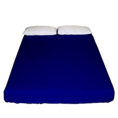 Color Navy Fitted Sheet (king Size)