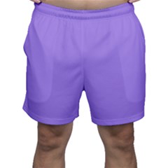 Color Medium Purple Men s Shorts