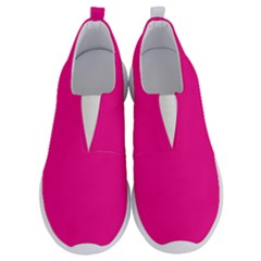 Color Deep Pink No Lace Lightweight Shoes by Kultjers