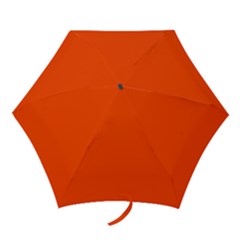 Color Orange Red Mini Folding Umbrellas by Kultjers
