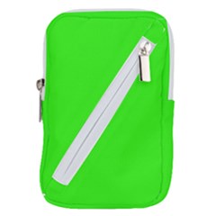 Color Neon Green Belt Pouch Bag (small) by Kultjers