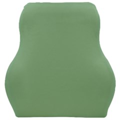 Color Dark Sea Green Car Seat Velour Cushion  by Kultjers