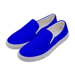 Color Blue Women s Canvas Slip Ons by Kultjers